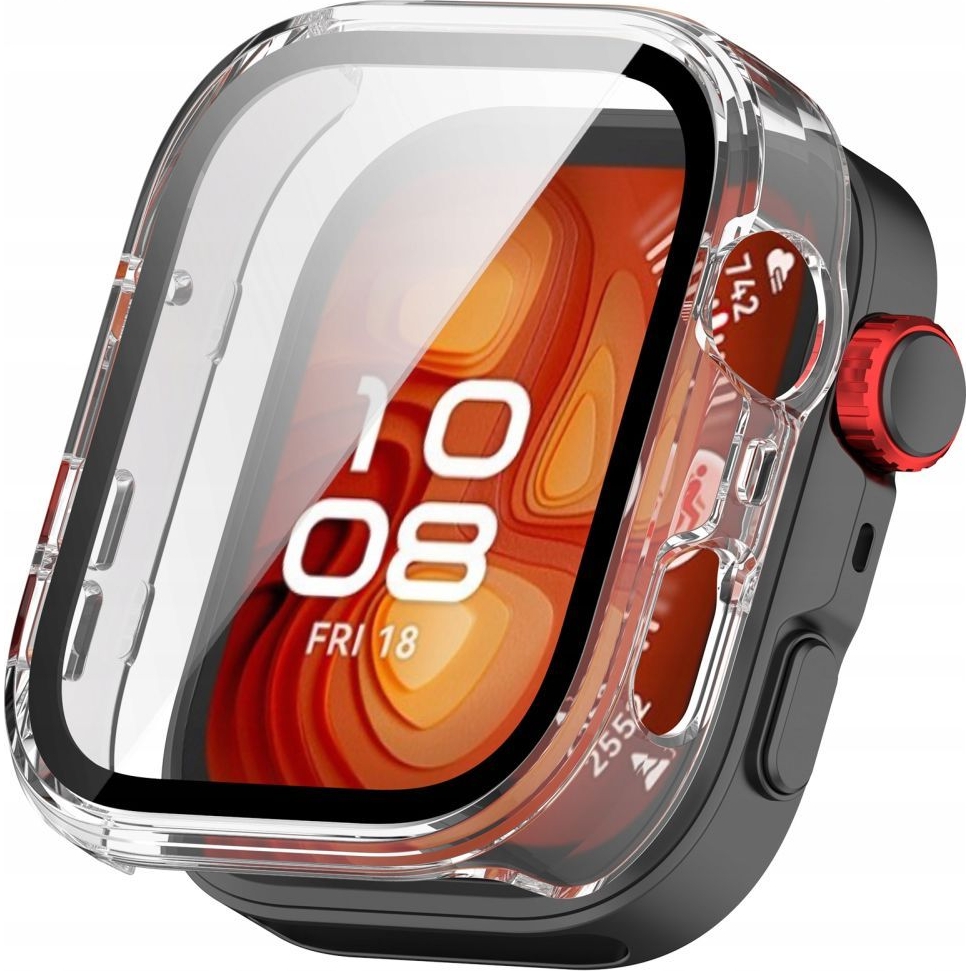 Etui + szkło Tech-Protect Defense360 do Huawei Watch Fit 4 Pro, przezroczyste